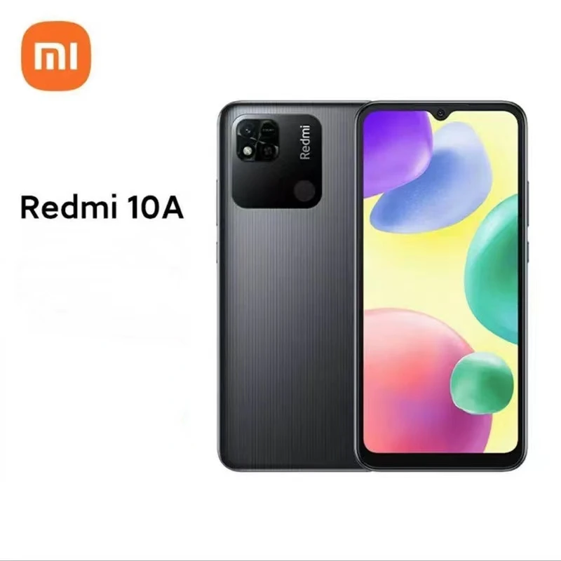 

Xiaomi Redmi 10A Original Refurbished Smartphone 6GB RAM 128GB ROM 6.53" Display 13MP 5000mAh Android Cellphone Mobile Phone