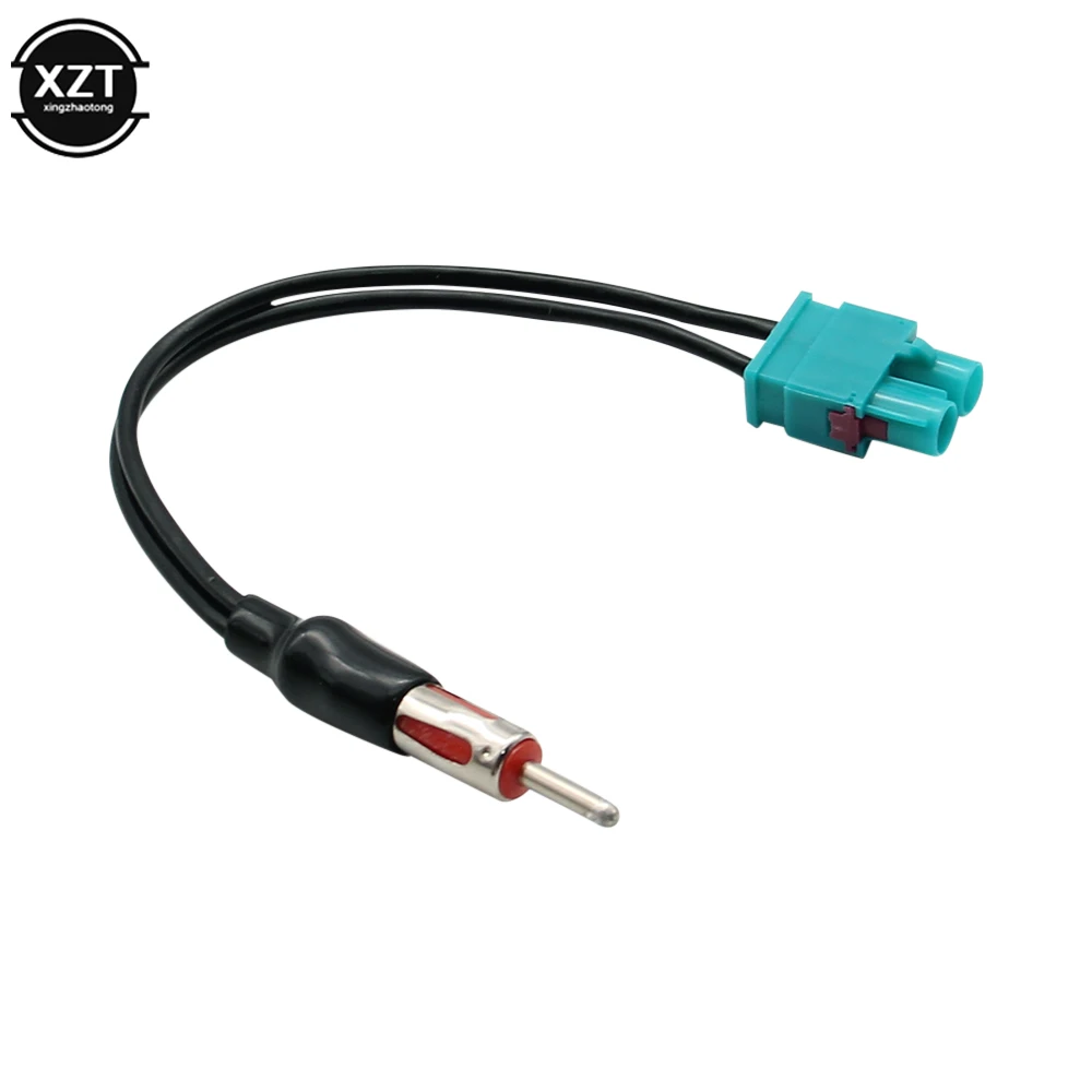 Radio Audio Cable Adaptor Antenna Audio Cable Male Double Fakra Din Male Aerial For Audi/VW/Volkswagen Car Accessories