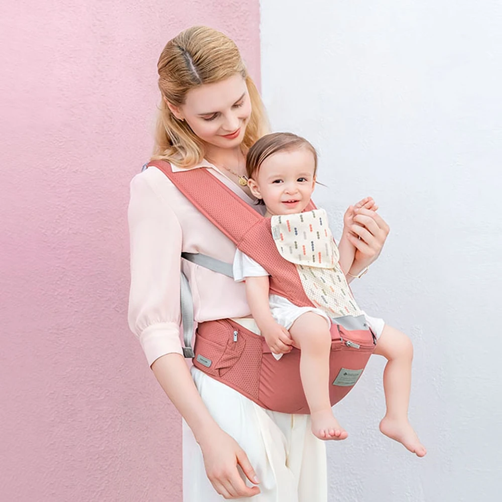 BC Babycare Ergonomic Baby Carrier Infant Adjustable Hipseat Sling Front Facing Travel Activity Gear Kangaroo Baby Wrap Carrier