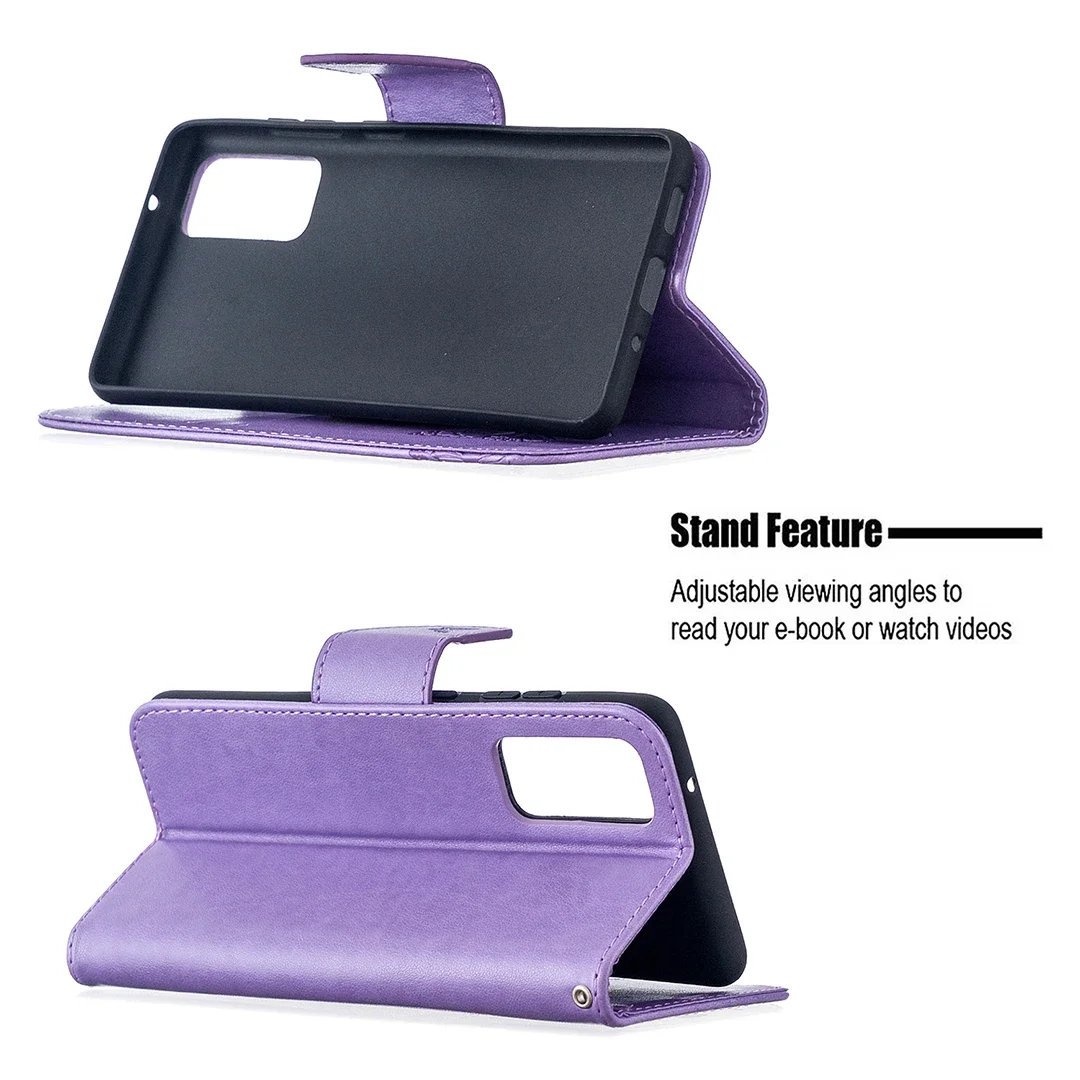 Кожаный чехол-бумажник GO * с защитой от падения чехол-раскладушка для телефона