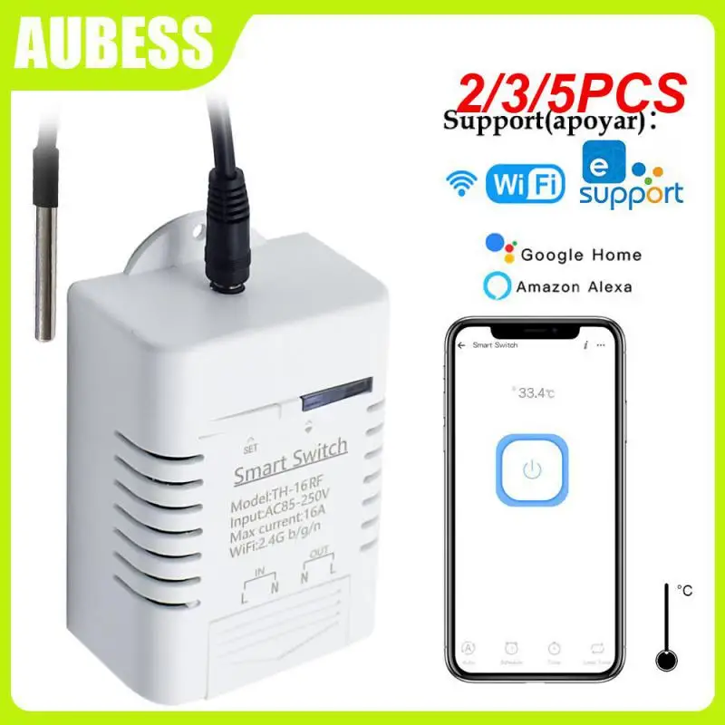 

2/3/5PCS Foldable Zigbee Socket 433mhz Smart Plug Zigbee Thermostat 16a Apple Homekit Accessories Smart House Smart Home Gadgets