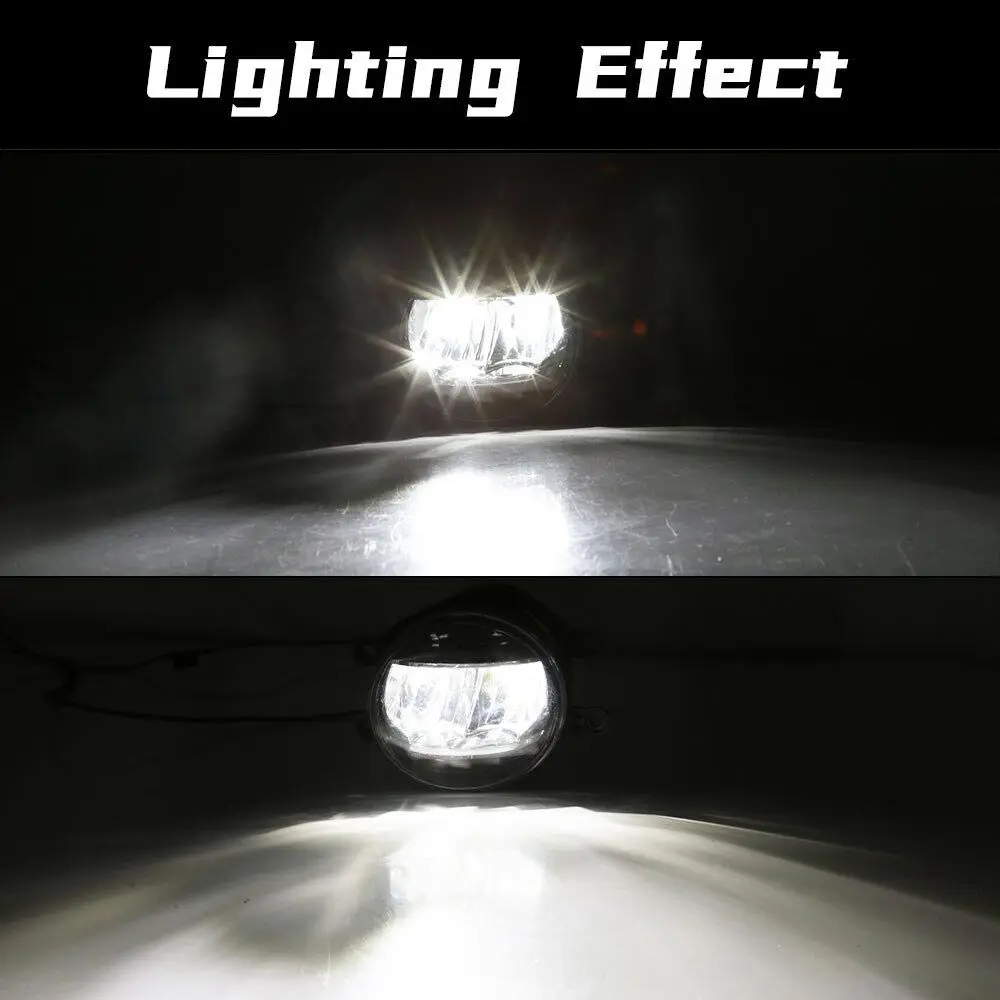 Для Toyota Camry SE XSE 2018-2020 дневные ходовые огни противотуманные аксессуары Набор DRL