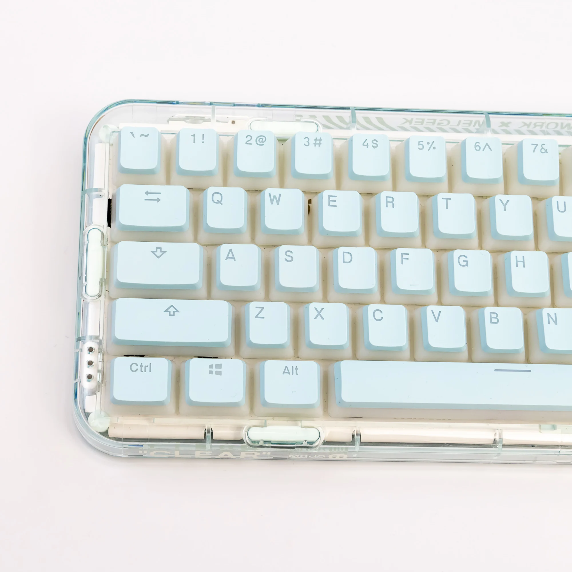 

PBT OEM Pudding Keycaps 115 Keys Double Shot Keycap For Cherry Mx Switch Gaming Mechanical Keyboard GK61 GK68 OEM Pudding