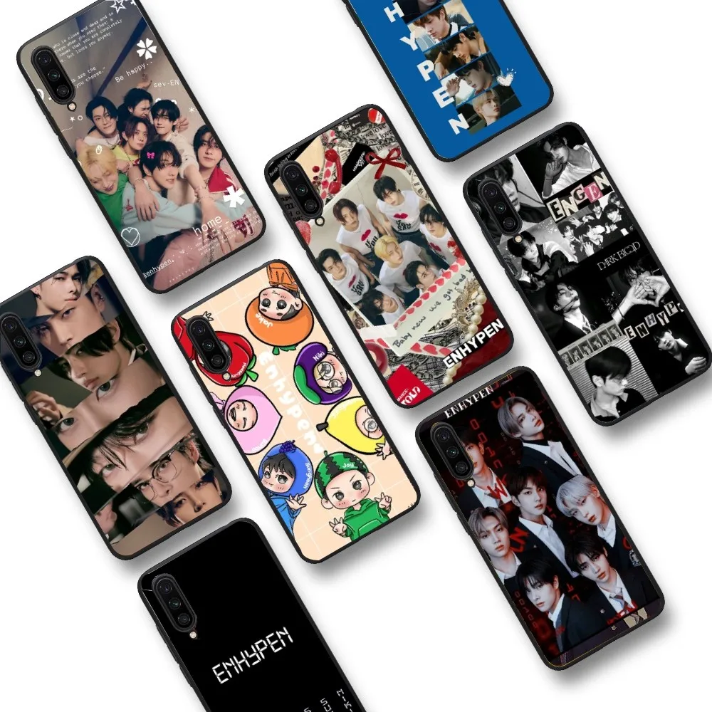 Корейский чехол для телефона E-ENHYPEN мальчиков Xiaomi Mi 5X 8 9 10 11 12 lite pro 10T PocoX3pro PocoM3 Note