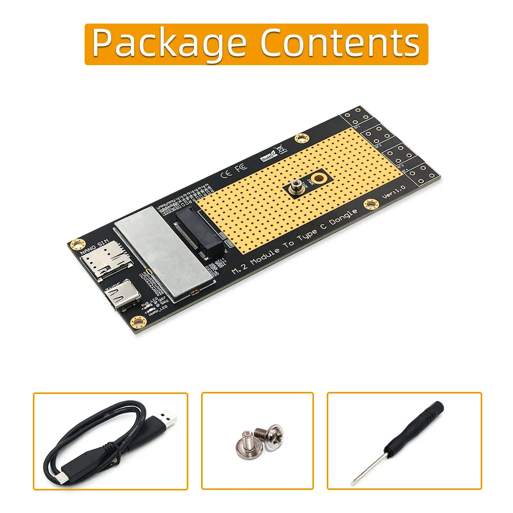 

M.2(M.2) 3G/4G/Φ модуль к Type C /USB 3,0 адаптер с слотом для NANO SIM-карты для модуля RM500Q/RM500U /GM800/ SIM8200