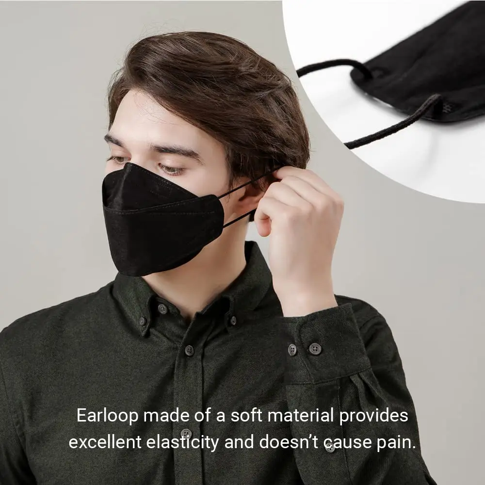 

10 шт., маска для лица в виде рыбы для взрослых