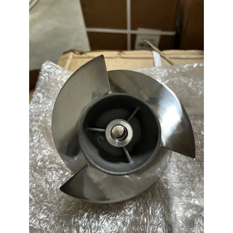 6D3-R1321-02-00 Крыльчатка 155 мм, 3 лопасти для Yamaha VX1100 VX Sport VX Cruiser V1 Wave Runner Deluxe Wave Runner, полированная (art.: 3920db943fa2d) - 3920db943fa2d