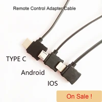 used for dji original remote control data cable line for mavic pro 2 mini 2 air 2 wire connet android micro usb type c ios