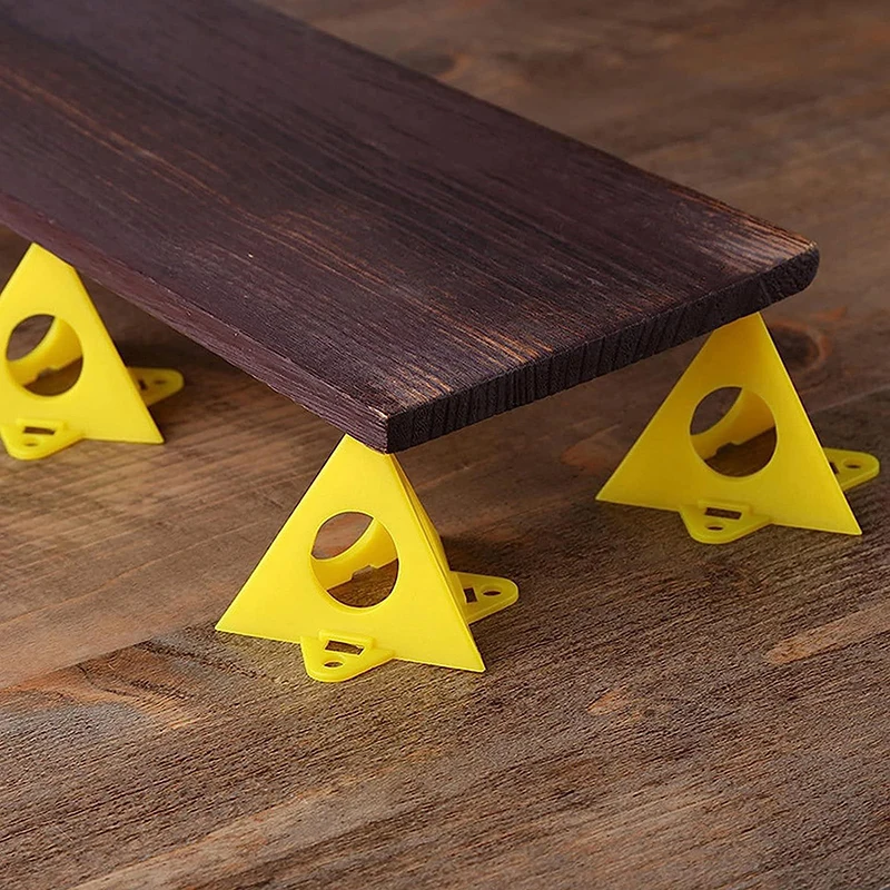 ZLinKJ пластиковые подставки в форме пирамиды набор из 10 предметов треугольные