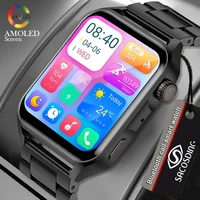 2022 new amoled smart watch men 1 78 hd screen always on display the time nfc bluetooth call ip68 waterproof smartwatch women