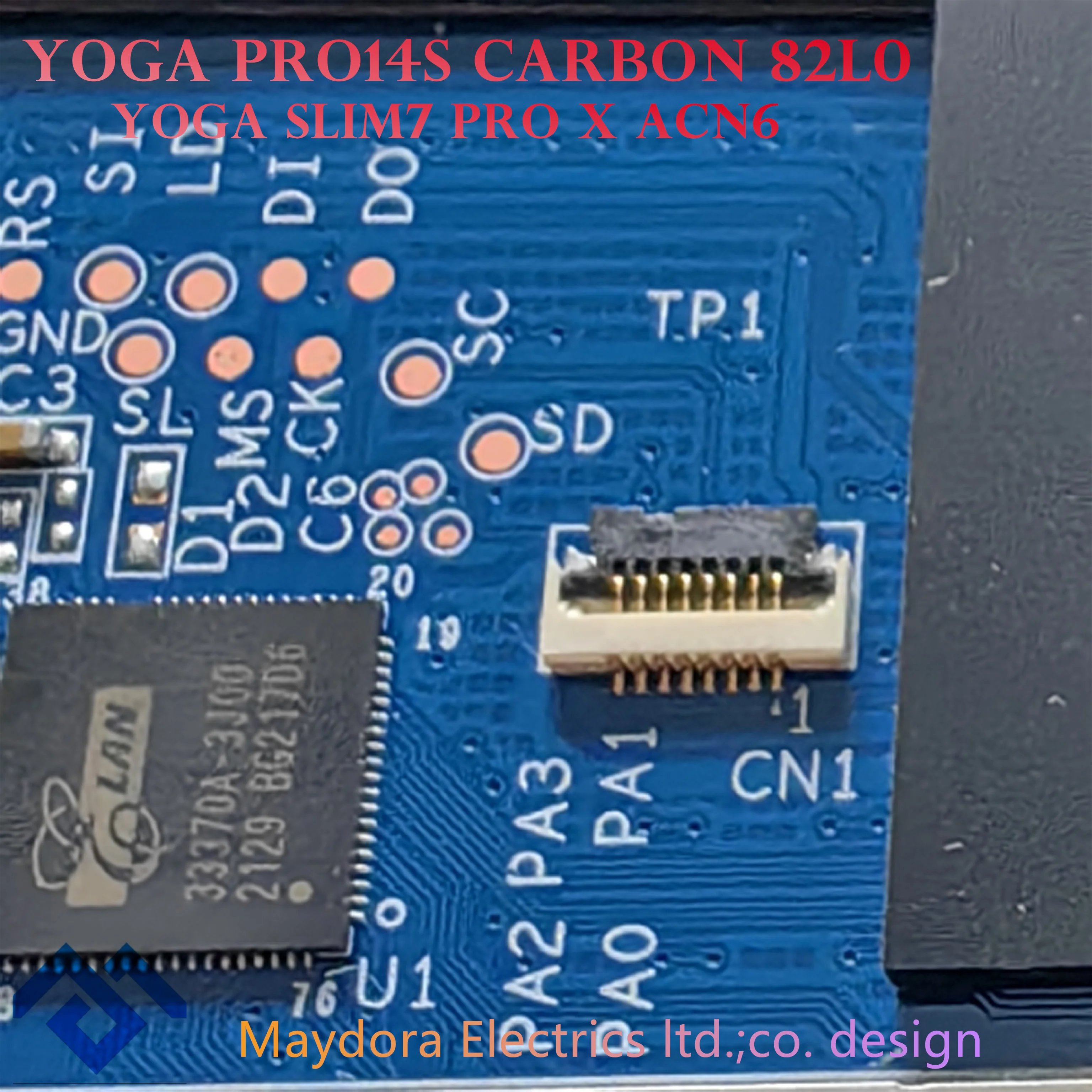 Сенсорная панель для ноутбука LENOVO Ideapad Slim7 Carbon14 82L0 Pro14s carbon ACN6 Series