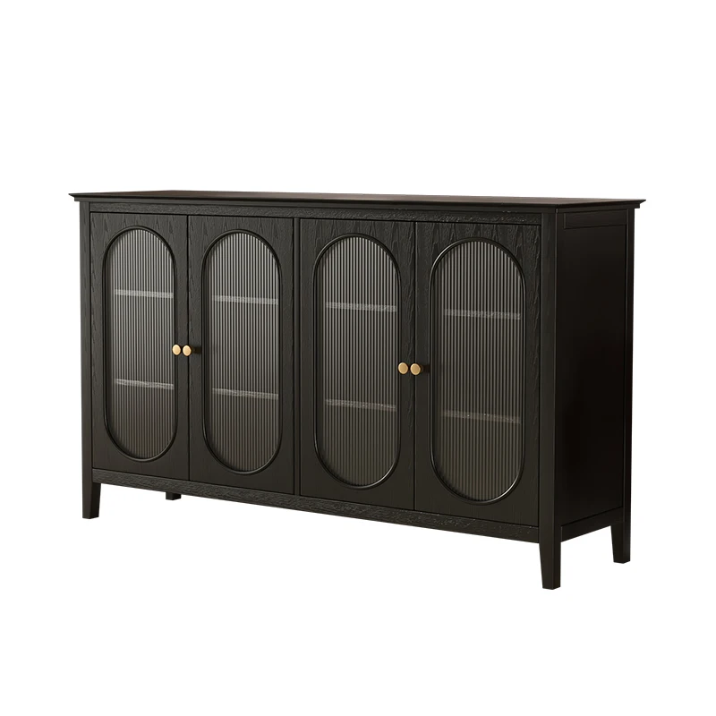 

YY Solid Wood Sideboard Simple Modern Small Apartment American Locker