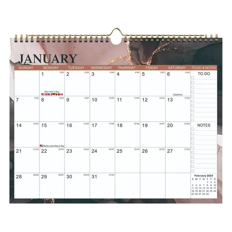 

Настенный календарь 2023-24, семейный планировщик, минималистичный ежемесячный настольный планировщик 14,7 * дюйма, календарь, планировщик, плотная бумага