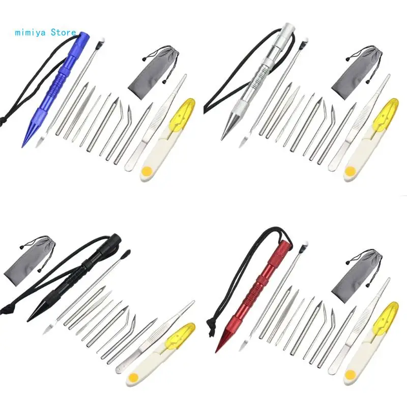 Pipi Игла для паракорда Набор инструментов вязания Снаряжение кемпинга плетения