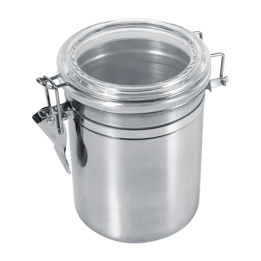

Stainless Steel Kitchen Food Storage Container Bottle Sugar Tea Coffee Beans Canister (L) Kitchen Kitchen Kitchen Kitchen