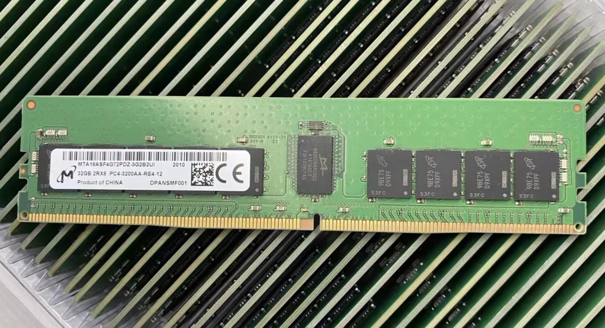 

MTA18ASF4G72PDZ-3G2B 32G 2RX8 PC4-3200AA REG server memory