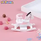 Новый 112 кукольный домик миниатюра деревянное кресло-качалка стульчик-лошадка детская комната мебель для кукольного домика орнамент аксессуары игрушки для детей