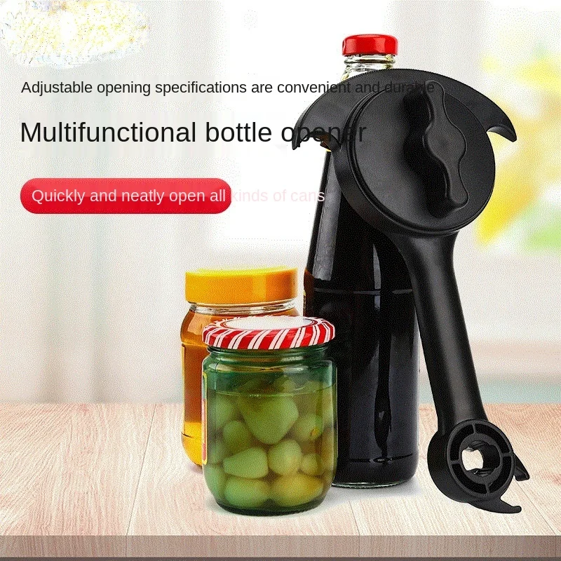 multifunctional adjustable jar opener can bottle openers kitchen gadgets kitchen tools accessories beer can opener free global shipping
