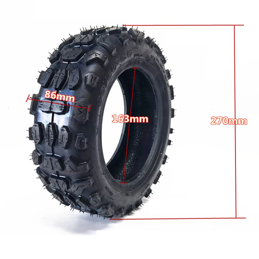

11 Inch Off-Rode Tubeless Tire 90/65-6.5 For Electric Scooter Zero 11x High Quality Thickening Vacuum Tyre Scooter Accessories