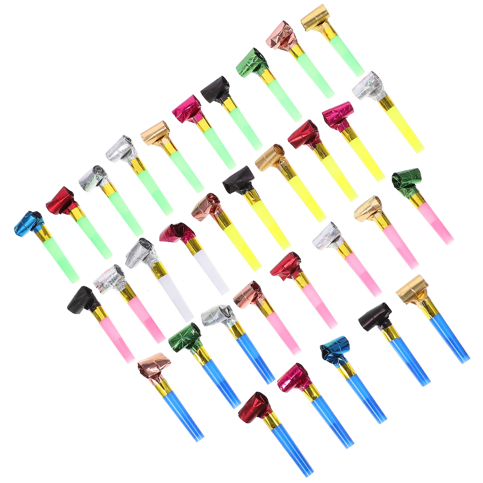 100 шт. свисток дракона для вечеринки воздуходувка рог свистки длинный нос