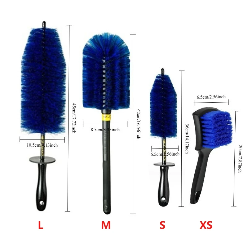 

1/4 шт., инструмент для чистки мотоциклов и автомобилей, многофункциональная щетка для чистки шин, щетка для мытья автомобиля, тонкое волокно