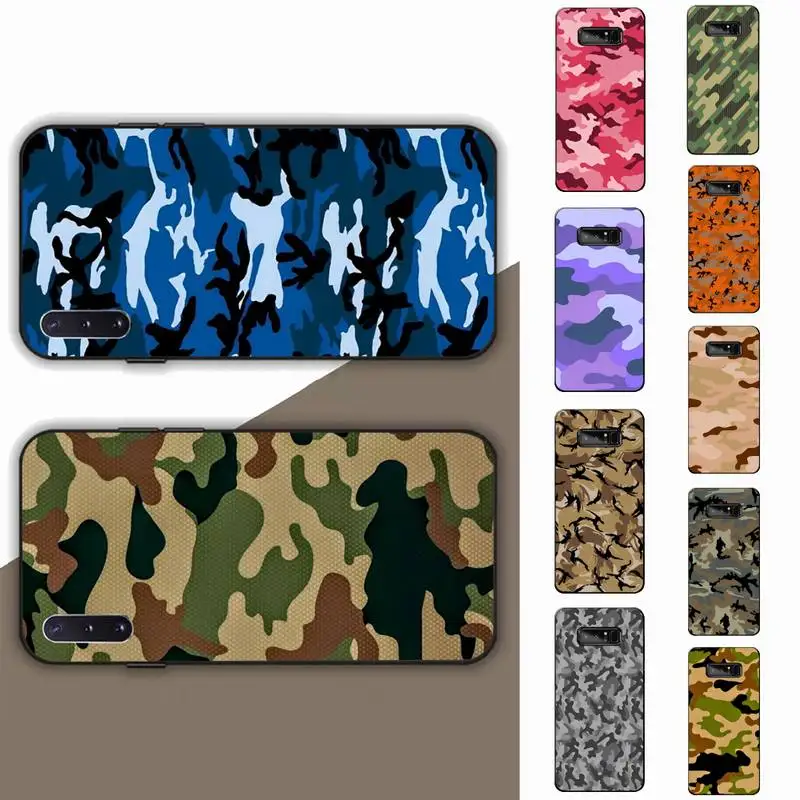

Camouflag Pattern Camo military Army Phone Case For Samsung Note 8 9 10 20 pro plus lite M 10 11 20 30 21 31 51 A 21 22 42 02 03