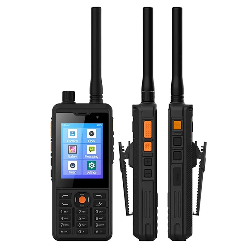 

Mobilephone Zello Walkie Talkie CellPhone Android 9.0 4G LTE 1GB+8GB MT6739 Smartphones UHF 400-480mhz 5300mAh NFC POC