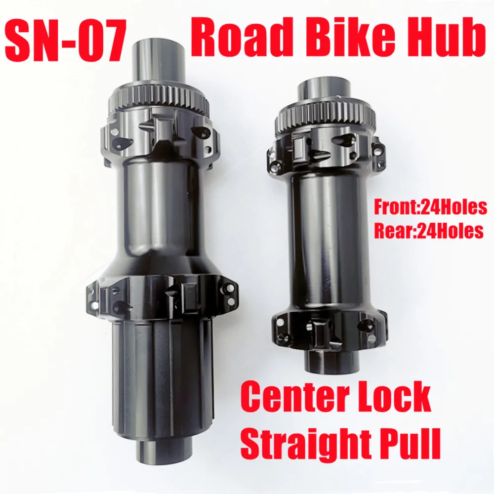 Super Light 280g Road Bike Hub Center Lock/6 Bolts Disc Brake Hub Straight Pull 24Holes Bicycle Hub High Quality XDR/ShiMa Hub