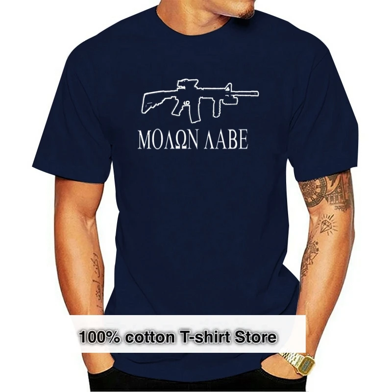 

Printed Molon Labe Black Deluxe Low Profile Baseball Cap Hat
