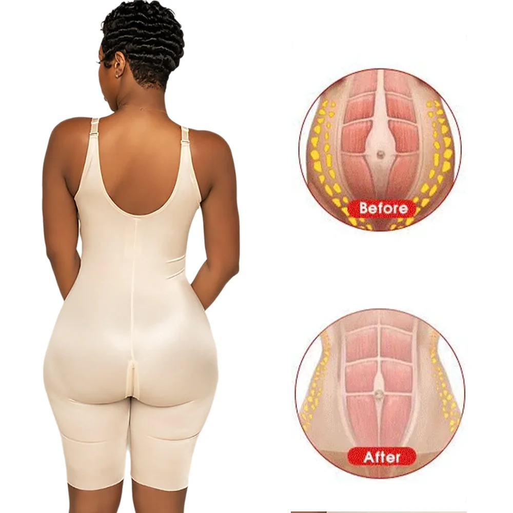 Женский корсет Faja Colombianas корректирующее белье с высокой компрессией боди