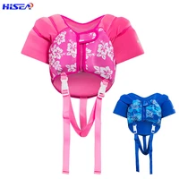 fashion kids neoprene life jacket protective cross strap buoyancy vest water sports swimming vest water sleeve epe life jacket