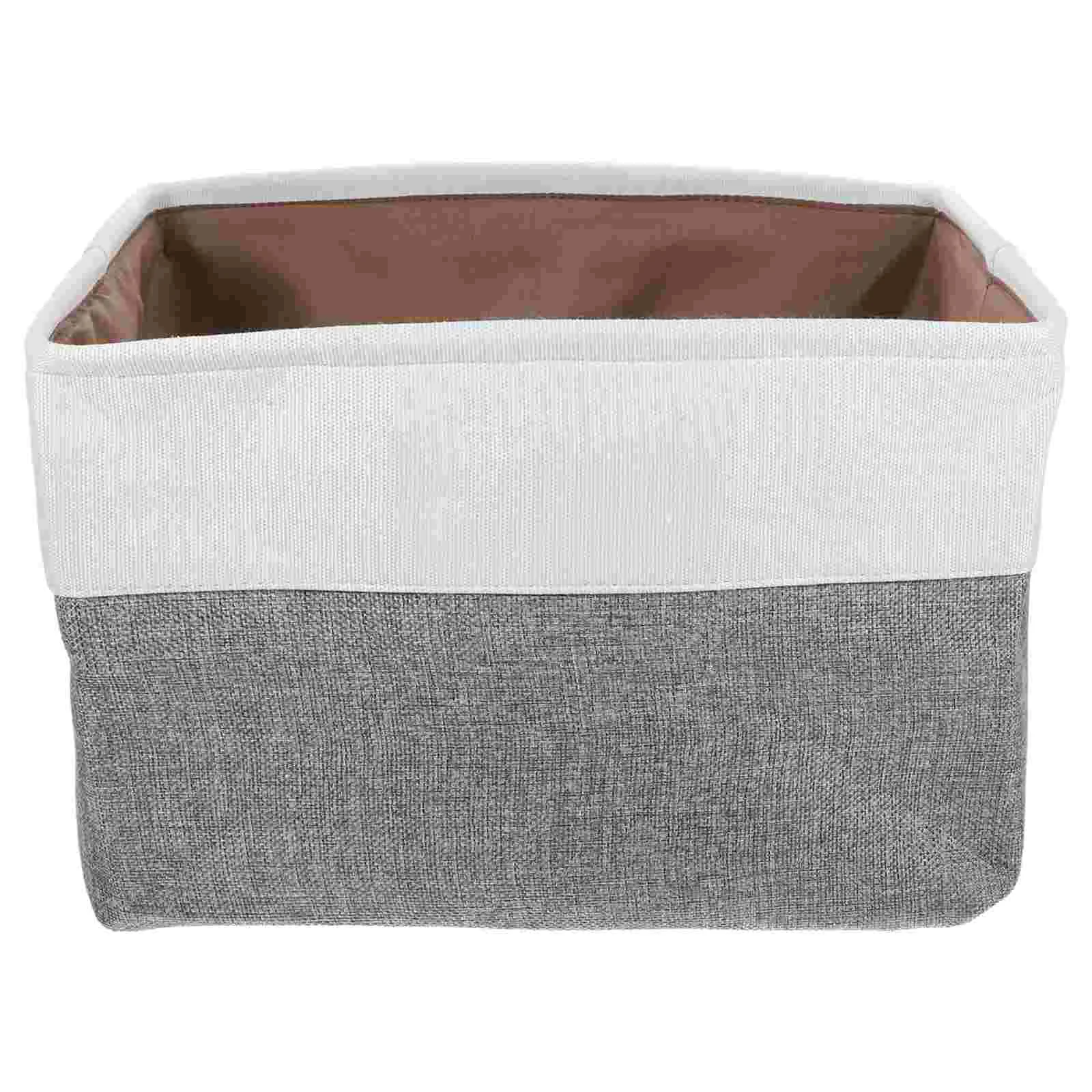 

Linen Storage Basket Wardrobe Sundries Organizer Sundry Bins Multipurpose Portable Cloth Fabric Toy