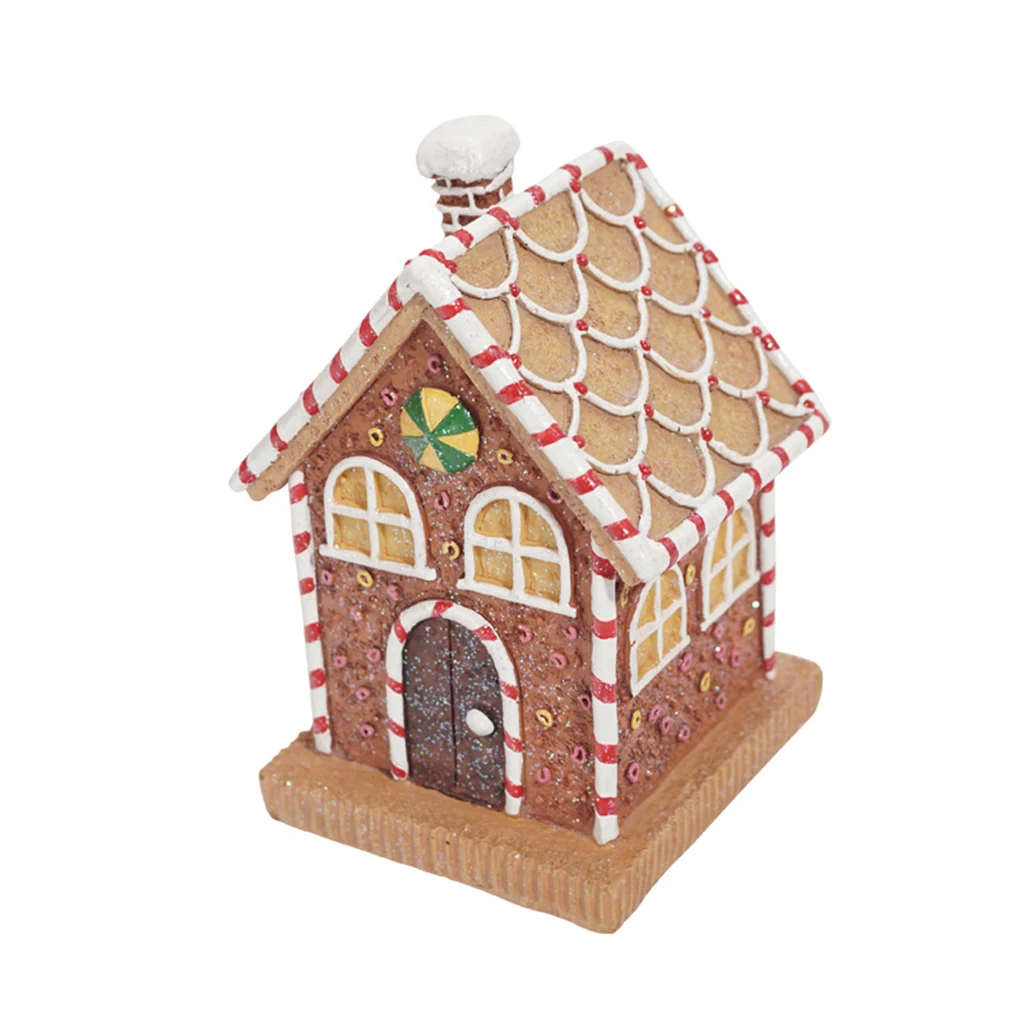 

Настольное украшение Рождественские украшения для дома, питание от батарейки, мерцающее освещение, Декор, мигающие украшения