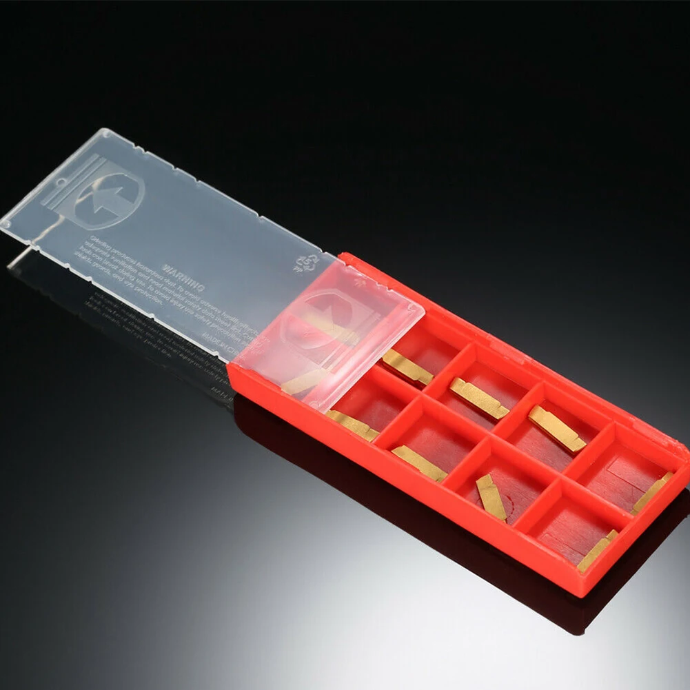 

Tool Grooving Carbide For MGEHR/MGIVR Insert MGMN200-G 2mm Width 10pcs