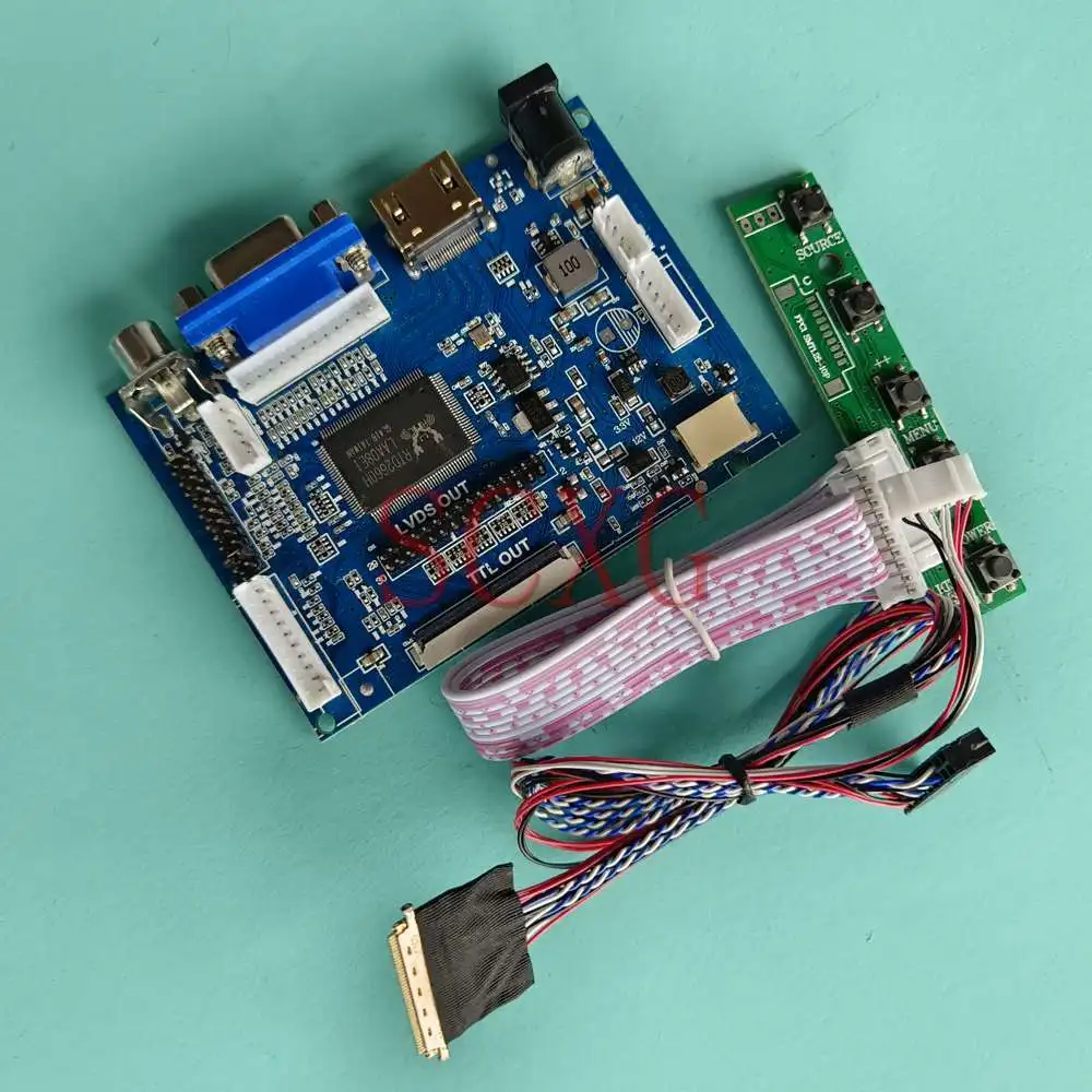 Плата драйвера контроллера ЖК-дисплея B156XTT01.0, LVDS, 40 контактов, 1366*768, 15,6 дюйма, Комплект «сделай сам» 2AV + VGA + HDMI-совместим с ноутбуком
Плата драйвера контроллера ЖК-дисплея B156XTT01.0, LVDS, 40 контактов, 1366*768, 15,6 дюйма, Комплект «сделай сам» 2AV + VGA + HDMI-совместим с ноутбуком