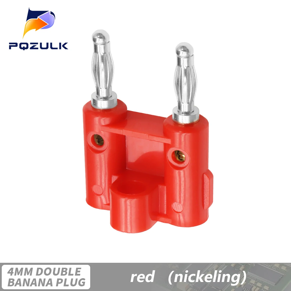 

2/5 шт. золотистые разъемы бананы PQZULK 4 мм