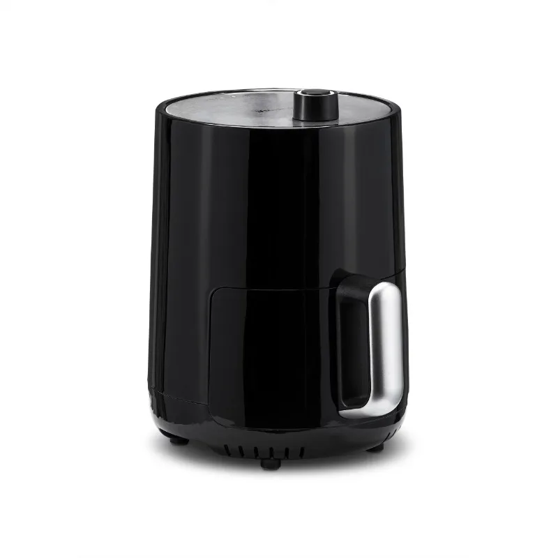 

Magic Chef® 1.6 Quart Snack-Sized Compact Manual Air Fryer for Healthy Cooking with Dishwasher Safe Basket - Black