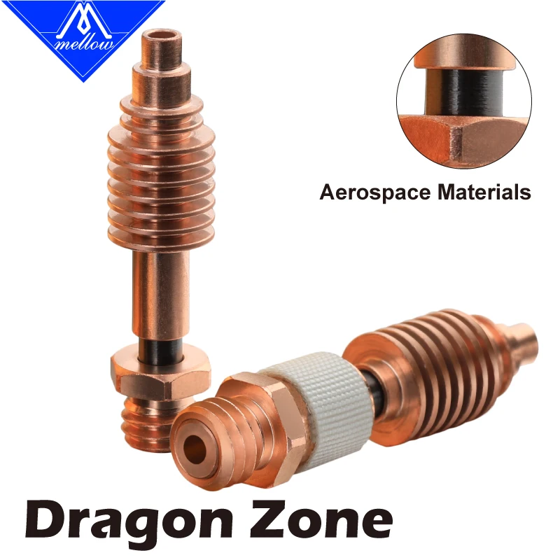 Price يانع التنين منطقة V2 كسر الحرارة ل التنين هوند الطباعة ألياف الكربون ثلاثية الأبعاد أجزاء الطابعة