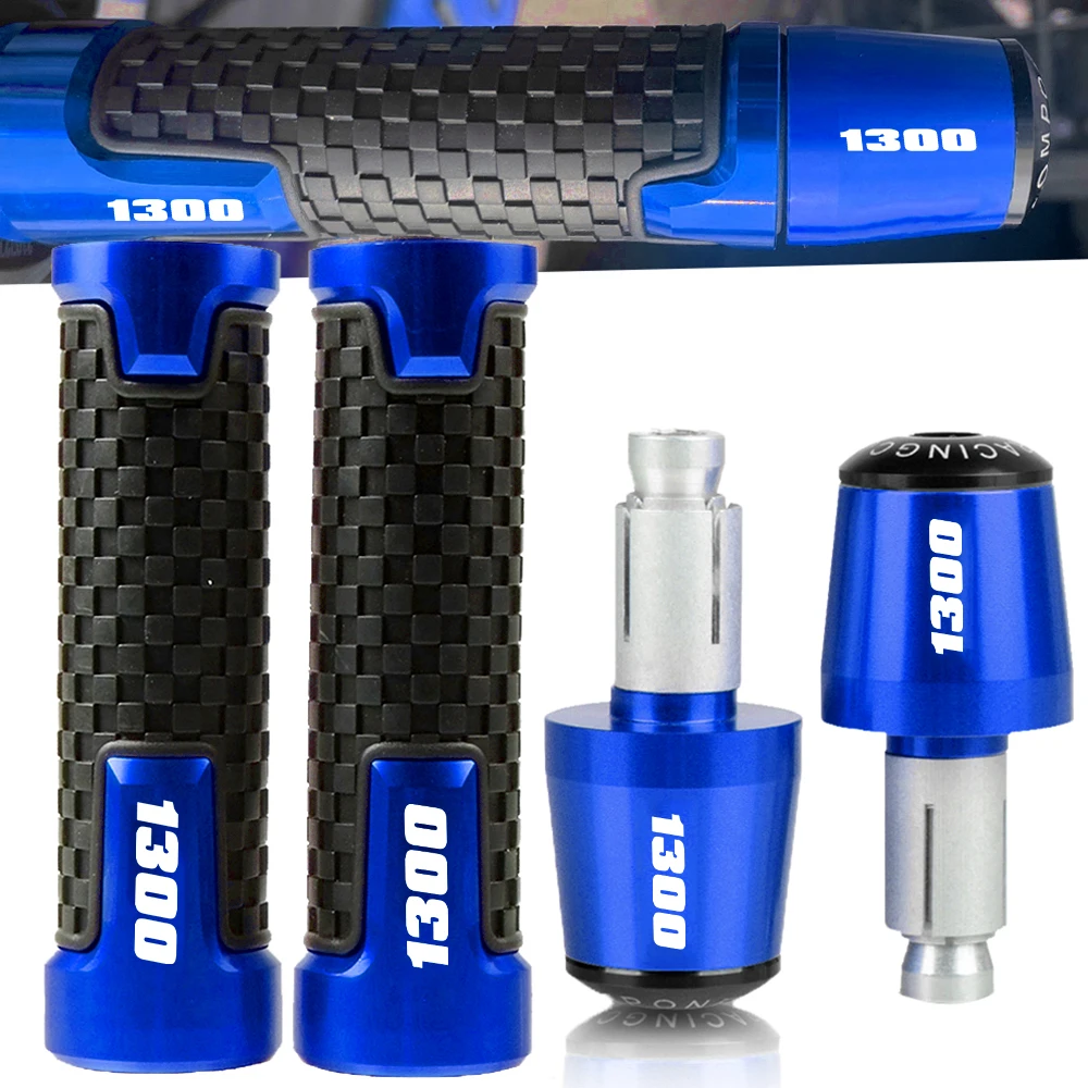 

Алюминиевые Аксессуары для мотоцикла с логотипом 1300 CNC, ручки руля, захваты для SUZUKI GSX1300 2008-2012 2011 2010 GSX 2009