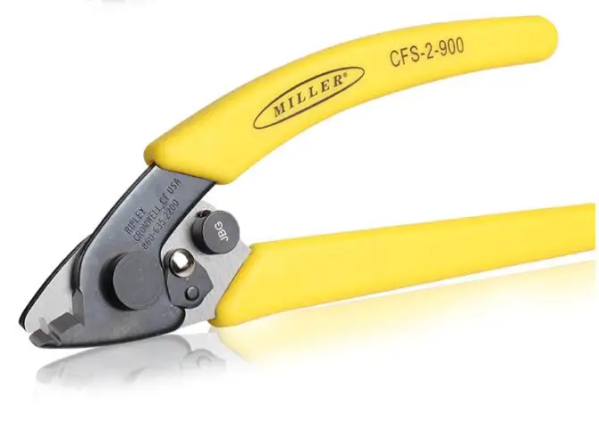 Original imported RIEPLAY Miller Tool CFS-2C Dual Port Fiber Stripper CFS-2-900C CFS-2-900 250μm-125μm 900μm-125μm CFS 2 Pilers
