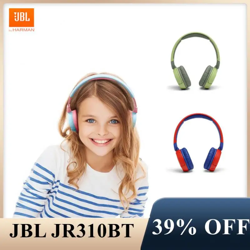 JBL JR310BT Head-mounted Wireless Bluetooth 5.0 Headphones Active Noise Reduction Earphone Music Headset For Children Student