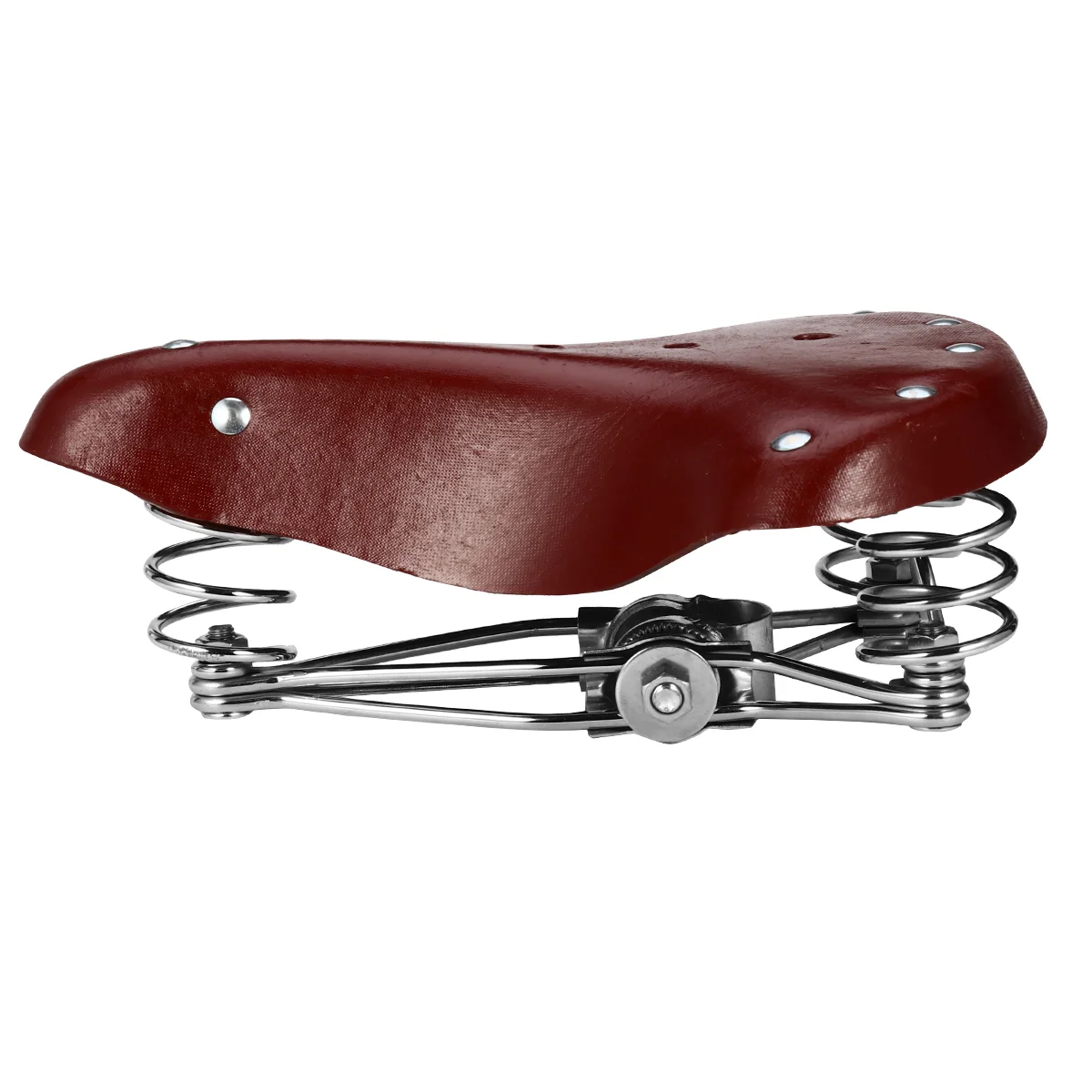 

Imitation Cow Leather Bike Seat Universal Bike Saddle for Road Bike Touring Bike