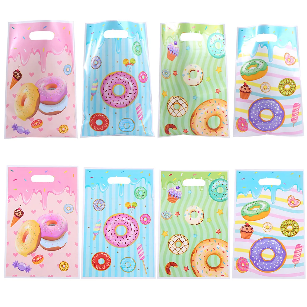 

Цветные пакеты-пончики для подарков