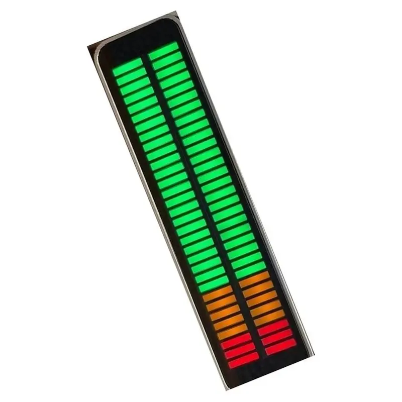 Фото ABDJ-AK_DB32D_PRO Профессиональный стереоуровнемер с LED-дисплеем в реальном времени и корпусом из алюминиевого сплава для студийного микширования GYR №3