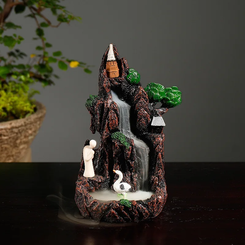 

Высококачественная креативная подставка для благовоний рефлюкс, подставка для благовоний в виде водопада, курильница для домашнего декора...