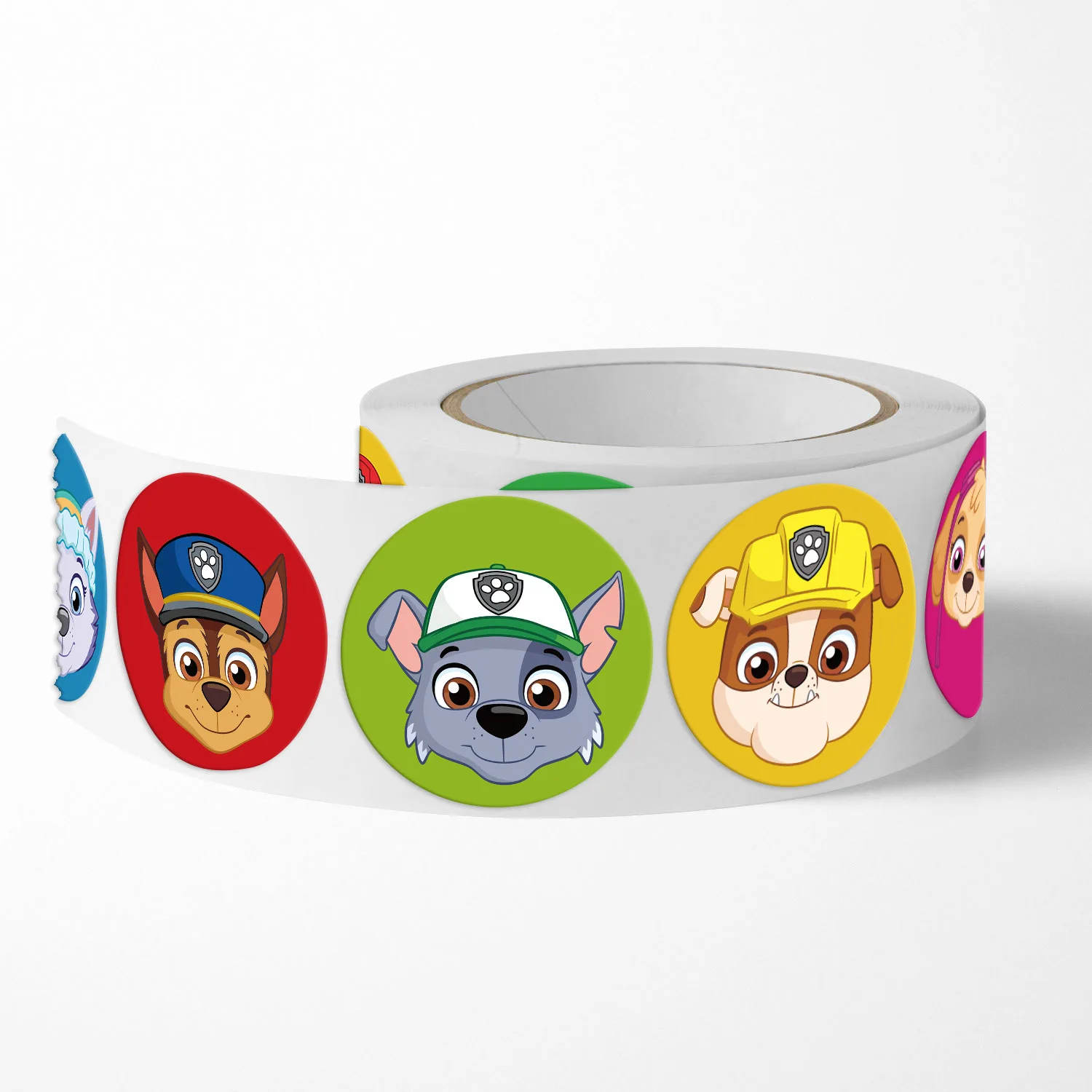 500 шт./рулон Щенячий патруль мультяшная уплотнительная наклейка сделай сам ПВХ