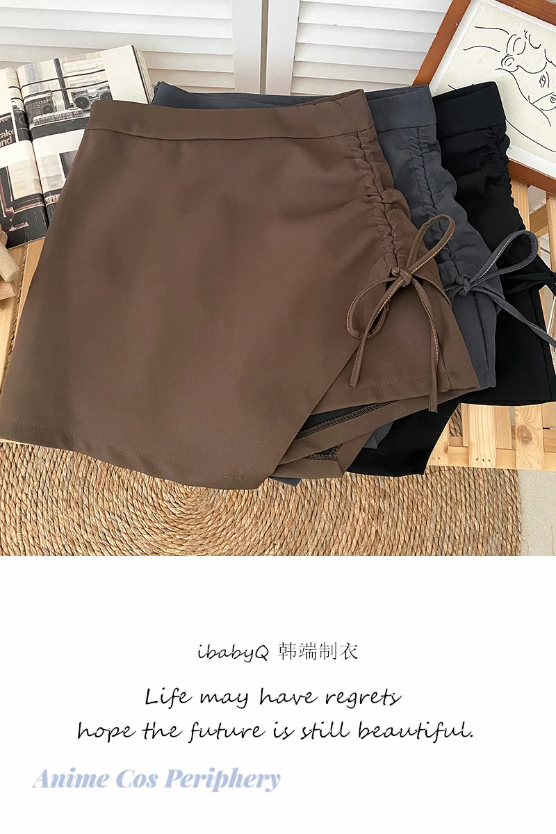 

Тщательный дизайн, машинная плиссировка, нестандартная высокая талия, облегающая юбка, короткая юбка, юбка-трапеция, юбка для ягодиц