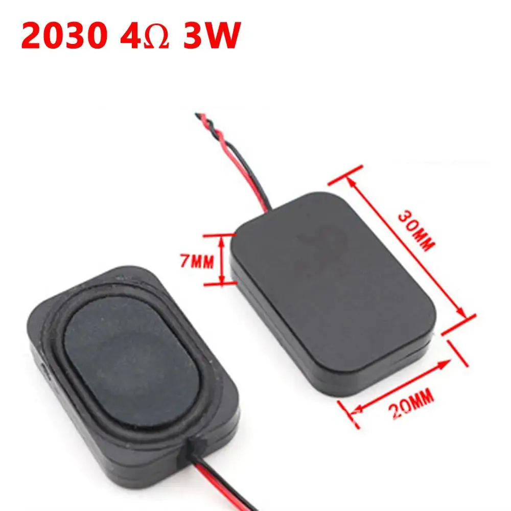 5 шт. 4 Ом 3 Вт 2 8 квадратный динамик с маленькой полостью ноутбук 2535 2030