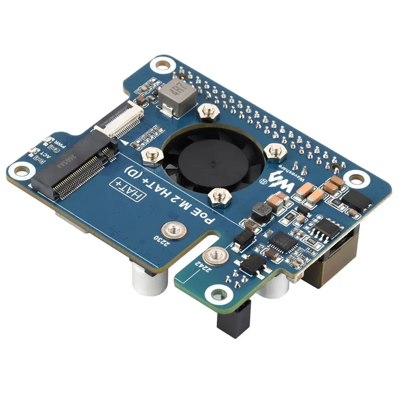 Плата расширения питания Raspberry Pi 5 ETH Ethernet PoE с разъемом PCIe для M.2 NVMe SSD (art.: 3920dd38c5ab0) - 3920dd38c5ab0