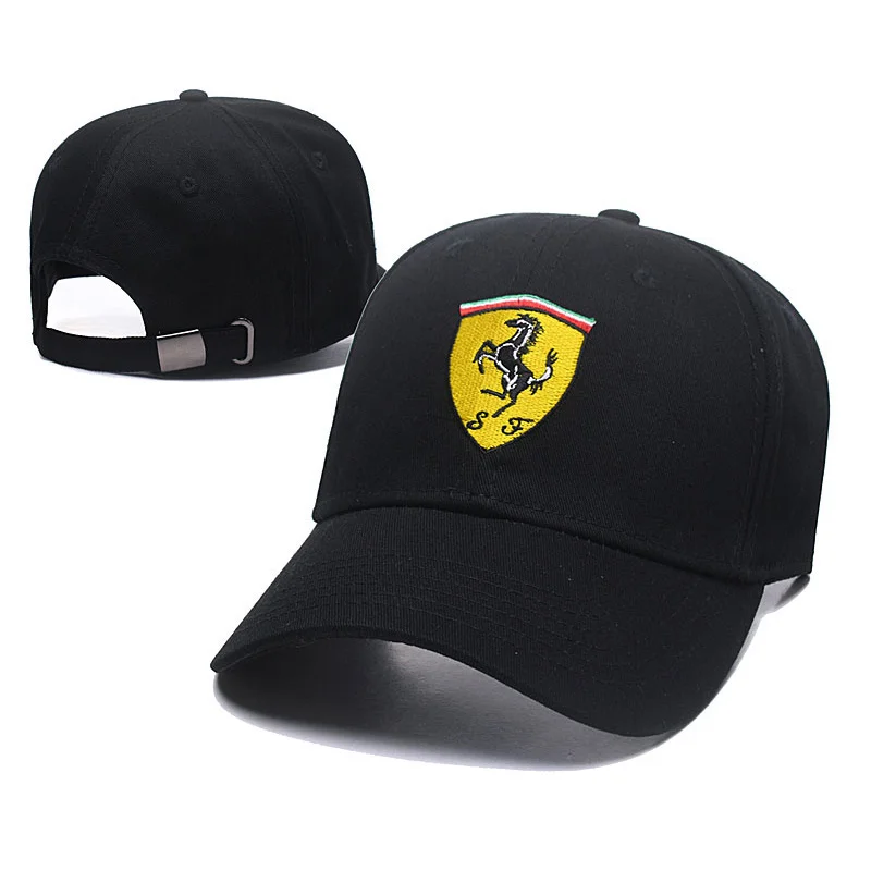 Бейсболка f1 гоночная с вышивкой хлопковая кепка унисекс креативный подарок